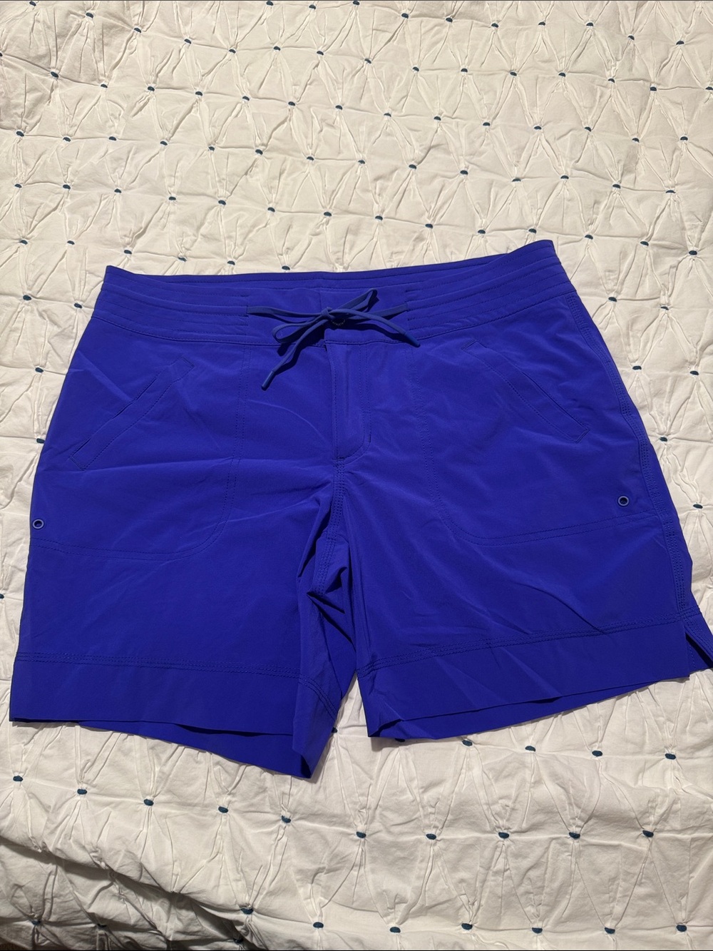 Like New!!! Athleta Bright Blue Performance Surf Swim Shorts 12